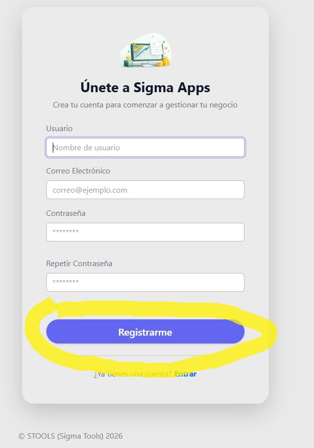 Formulario de registro